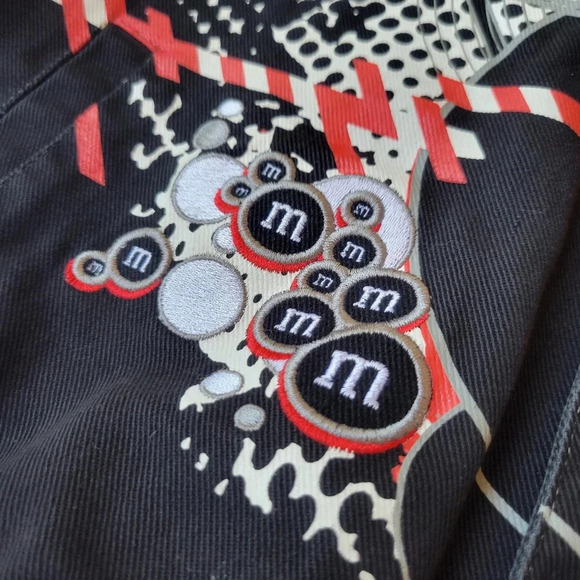 Vintage JH Design M&Ms Racing Jacket Character with Attitude Youth Size L 9-10 - Picture 3 of 16